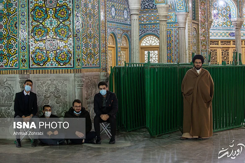 (تصاویر) شب آرزو‌ها در حرم حضرت فاطمه معصومه(س)